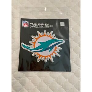 Miami Dolphins Team Aluminim Emblem‎